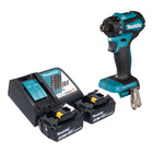 Makita DDF 083 RT cordless drill 18 V 40 Nm 1/4'' brushless + 2x rechargeable battery 5.0 Ah + charger