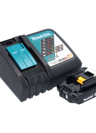 Makita DDF 083 RA1J Trapano avvitatore a batteria 18 V 40 Nm 1/4'' brushless + 1x batteria ricaricabile 2,0 Ah + caricabatterie + Makpac