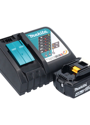 Makita DDF 083 RM1J taladro atornillador inalámbrico 18 V 40 Nm 1/4'' sin escobillas + 1x batería 4,0 Ah + cargador + Makpac