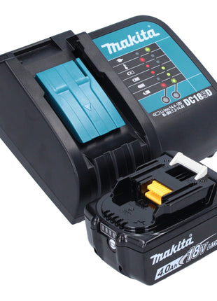 Makita DDF 083 SM1 akumulatorowa wiertarko-wkrętarka 18 V 40 Nm 1/4'' bezszczotkowa + 1x akumulator 4,0 Ah + ładowarka