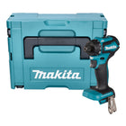Makita DDF 083 ZJ Taladro atornillador a batería 18 V 40 Nm 1/4'' sin escobillas + Makpac - sin batería, sin cargador