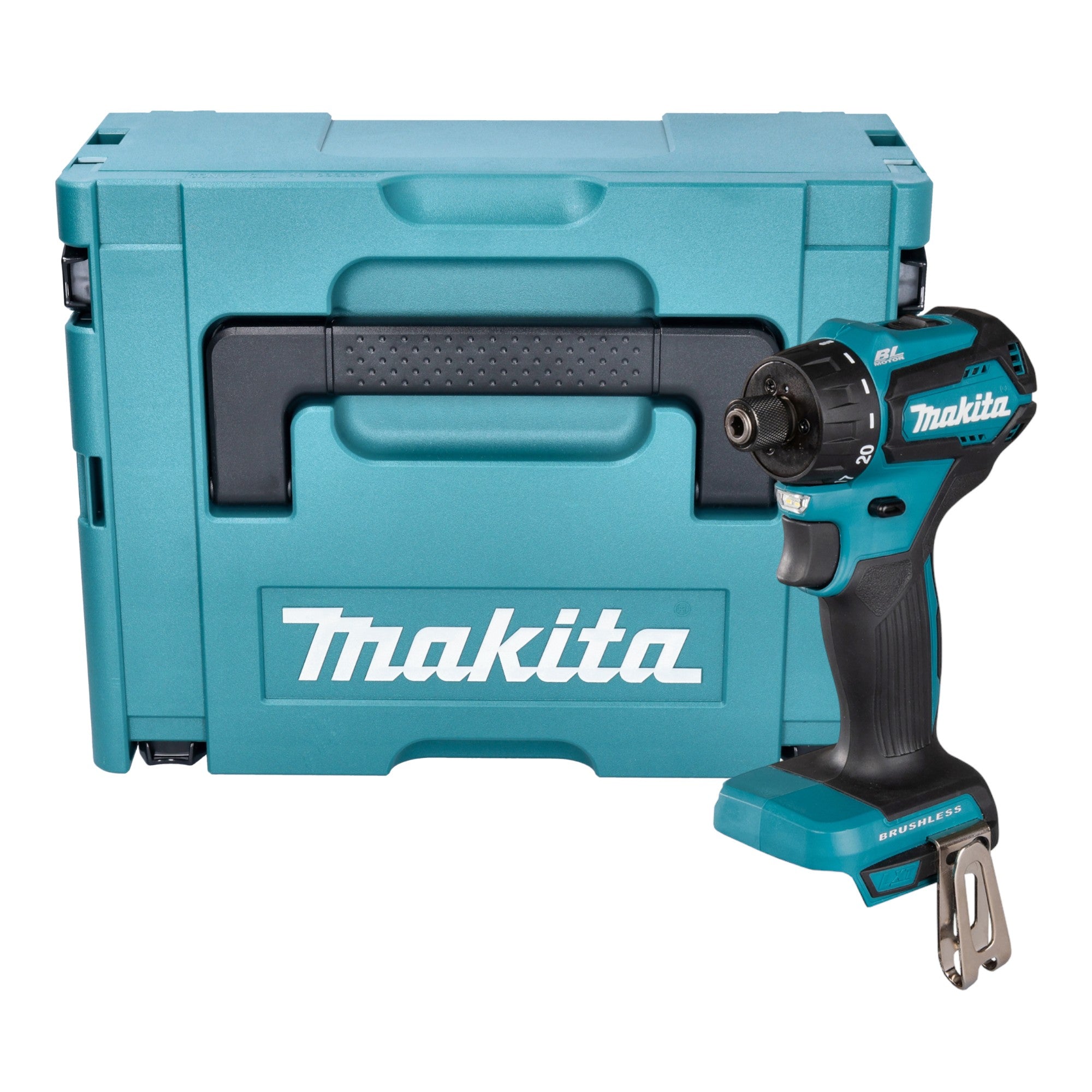 Makita DDF 083 ZJ Akku Bohrschrauber 18 V 40 Nm 1 4 Brushless Makpac ohne Akku ohne Ladegeraet 0 - toolbrothers
