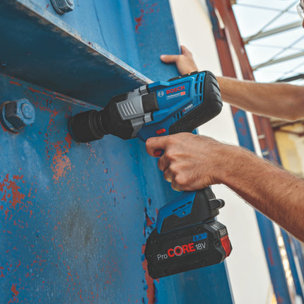 Bosch GDS 18V-1600 HC Avvitatore a impulsi professionale a batteria 18 V 1600 Nm 3/4'' BITURBO Brushless + 1x batteria ricaricabile ProCORE 4,0 Ah + L-Boxx - senza caricabatterie