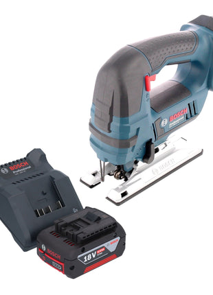 Bosch GST 18V-Li B Sierra de calar profesional a batería 18 V + 1x batería 4,0 Ah + cargador