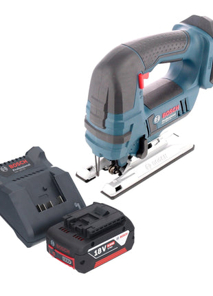 Bosch GST 18V-Li B Professional Scie sauteuse sans fil 18 V + 1x batterie 5,0 Ah + chargeur