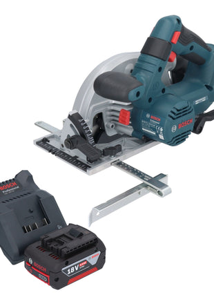 Bosch GKS 18V-57-2 Sega circolare a batteria professionale 18 V 165 mm brushless + 1x batteria ricaricabile 4,0 Ah + caricabatterie