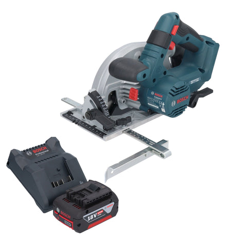 Bosch GKS 18V-57-2 Professional cordless circular saw 18 V 165 mm brushless + 1x rechargeable battery 4.0 Ah + charger