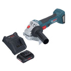 Bosch GWS 18V-7 Professional Akku Winkelschleifer 18 V 125 mm Brushless + 1x ProCORE Akku 4,0 Ah + Ladegerät