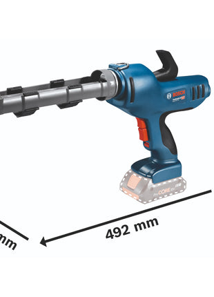 Bosch GCG 18V-310 Prensa de cartucho a batería profesional 18 V 310 ml 3,5 kN + 1x batería 2,0 Ah - sin cargador