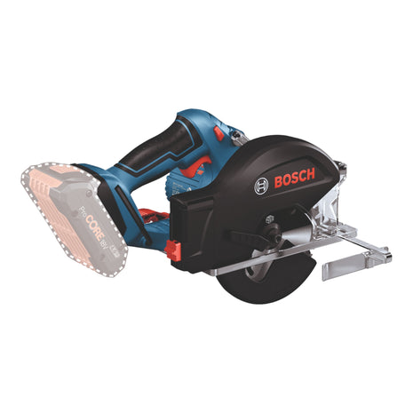 Bosch GKM 18V-50 Professional sierra circular de mano para metal inalámbrica 18 V 136 mm sin escobillas + 1x batería ProCORE 4.0 Ah + L-Boxx - sin cargador