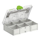 Festool Systainer SYS3 S 76 TRA 265 x 171 x 76 mm ( 577817 ) para piezas pequeñas y accesorios