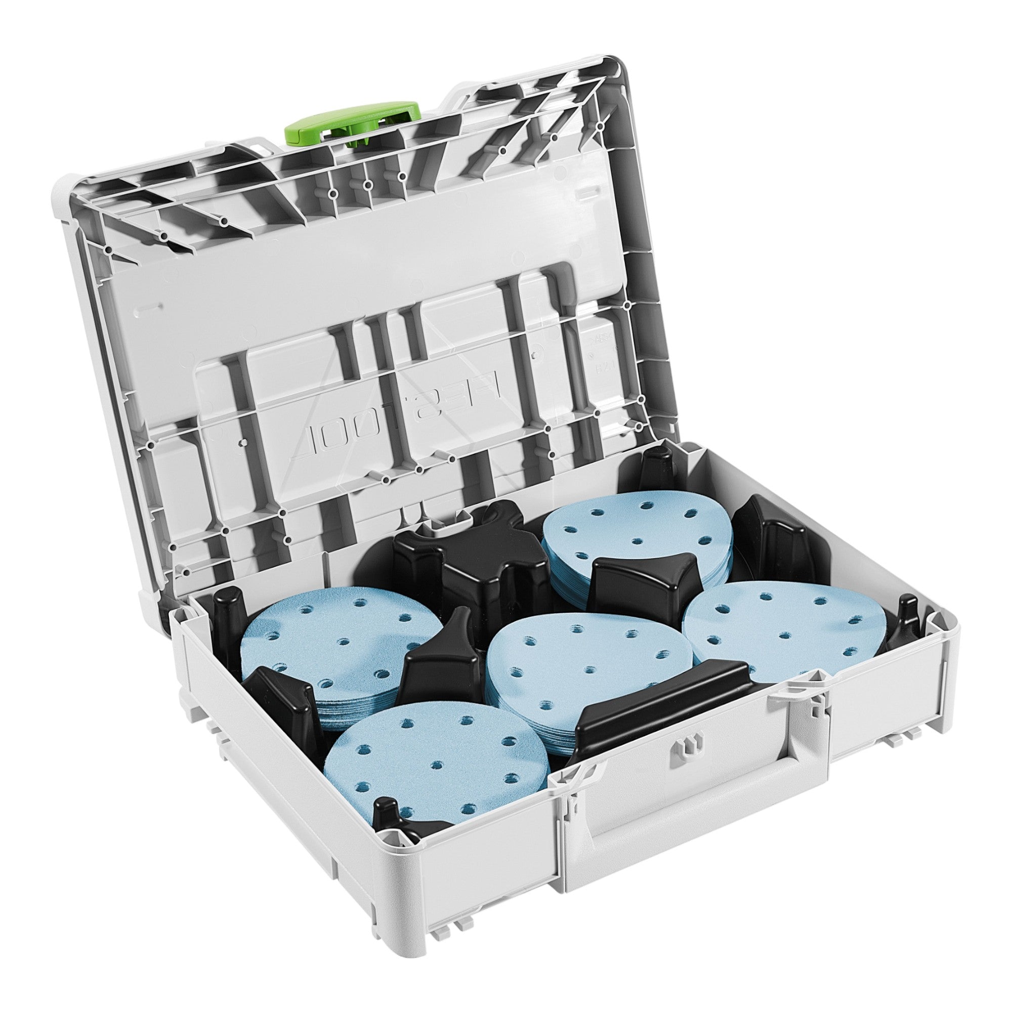 Festool SYS STF D125 GR Set Schleifmittel Set P60 P220 100 tlg 578193 fuer Exzenterschleifer 125 mm Systainer 0 - toolbrothers
