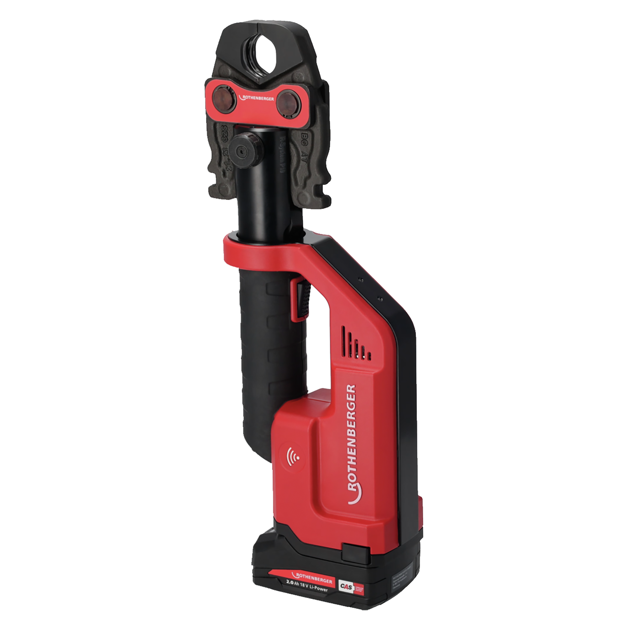 Rothenberger ROMAX Compact III Basic Set 1 Akku Radialpressmaschine 18 V 19 kN 1000004261 1x Akku 2 0 Ah Ladegeraet Koffer 1 - toolbrothers