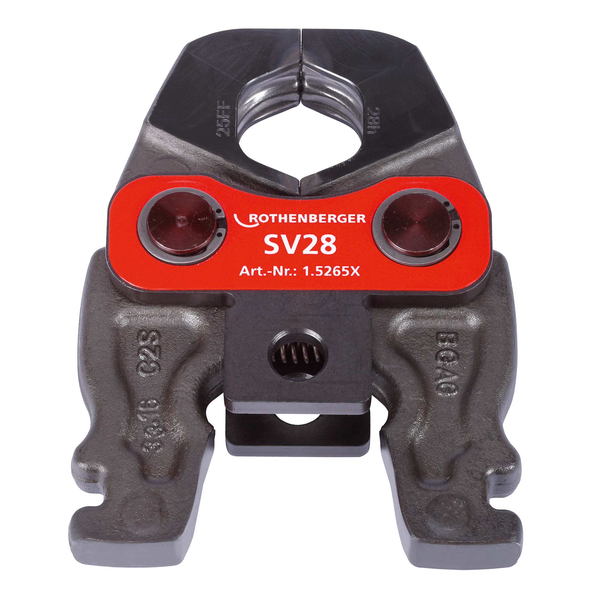Rothenberger Compact SV 28 Pressbacke 28 mm 015265X fuer Pressmaschinen mit 19 kN 0 - toolbrothers