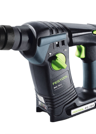 Festool BHC 18-Basic cordless hammer drill 18 V 1.8 J SDS Plus Brushless ( 577600 ) + Systainer + Systainer ToolBox SYS3 TB M 137