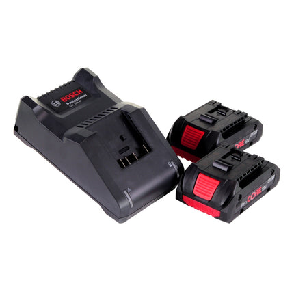 Bosch GDX 18V-210 C Avvitatore a impulsi professionale a batteria 18 V 210 Nm senza spazzole + 2x batteria ricaricabile ProCORE 4,0 Ah + caricatore + L-Boxx