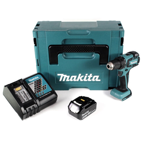 Makita DDF 459 RT1J Akku Bohrschrauber 18V 45Nm im Makpac + 1x 5,0 Ah Akku + Ladegerät - Toolbrothers