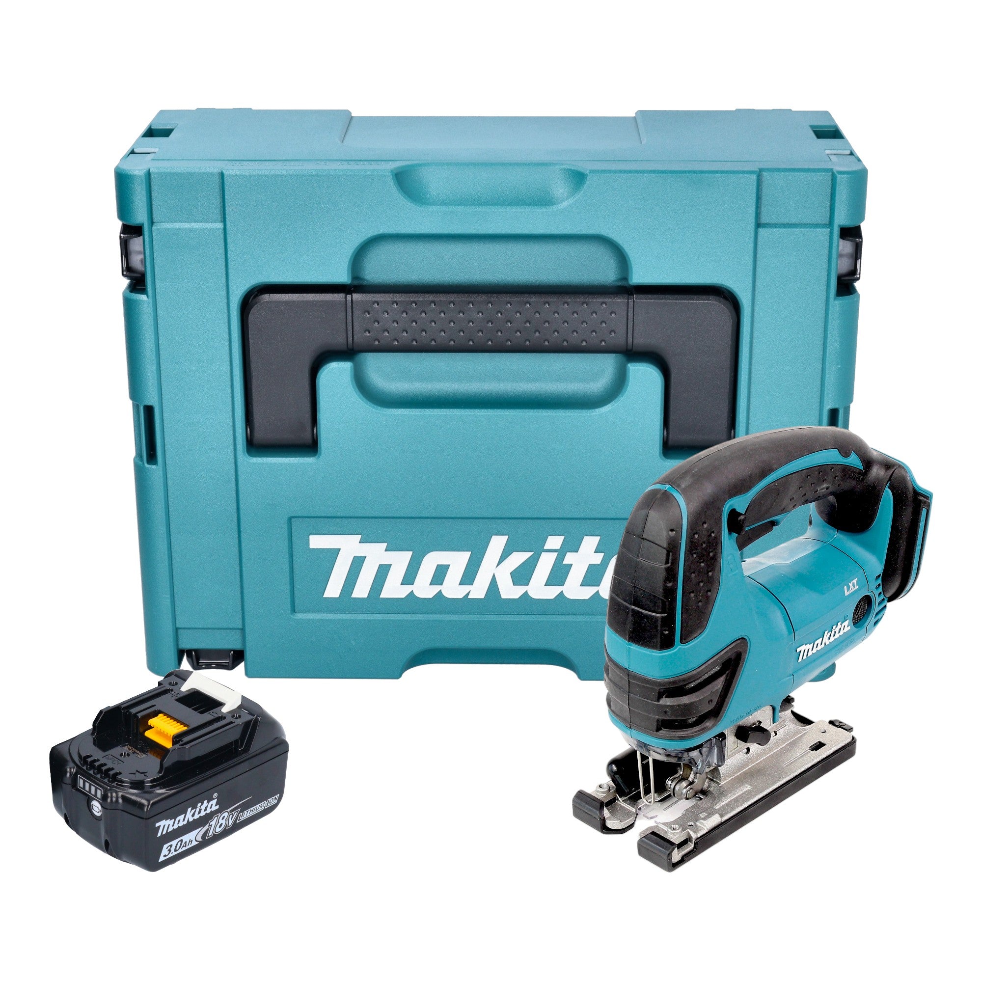 Makita DJV 180 F1XJ Akku Stichsaege 18 V 135 mm 1x Akku 3 0 Ah Makpac ohne Ladegeraet 0 - toolbrothers