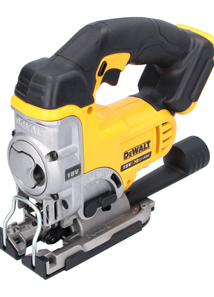 Sierra de calar inalámbrica DeWalt DCS 331 N 18 V Solo + lámpara con batería DeWalt DCL 040 18V XR Li-Ion