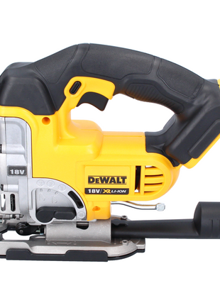 Sierra de calar inalámbrica DeWalt DCS 331 N 18 V Solo + lámpara con batería DeWalt DCL 040 18V XR Li-Ion