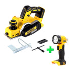 Strugarka akumulatorowa DeWalt DCP 580 N 18V 82mm Brushless Solo - bez akumulatora, bez ładowarki