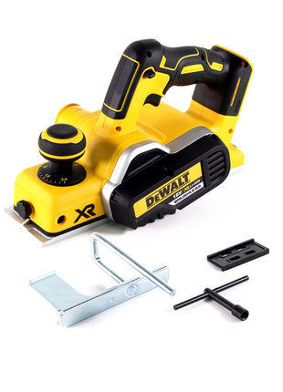 DeWalt DCP 580 N Rabot sans fil 18V 82mm Brushless Solo + DeWalt DCL 040 18V XR Lampe sans fil Li-Ion