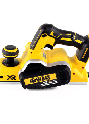 Cepillo de batería DeWalt DCP 580 N 18V 82mm solo sin escobillas + lámpara de batería DeWalt DCL 040 18V XR Li-Ion