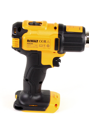 DeWalt DCE 530 N Pistola termica a batteria 18V 530°C + ugello di superficie e riflettore - senza batteria, senza caricabatteria