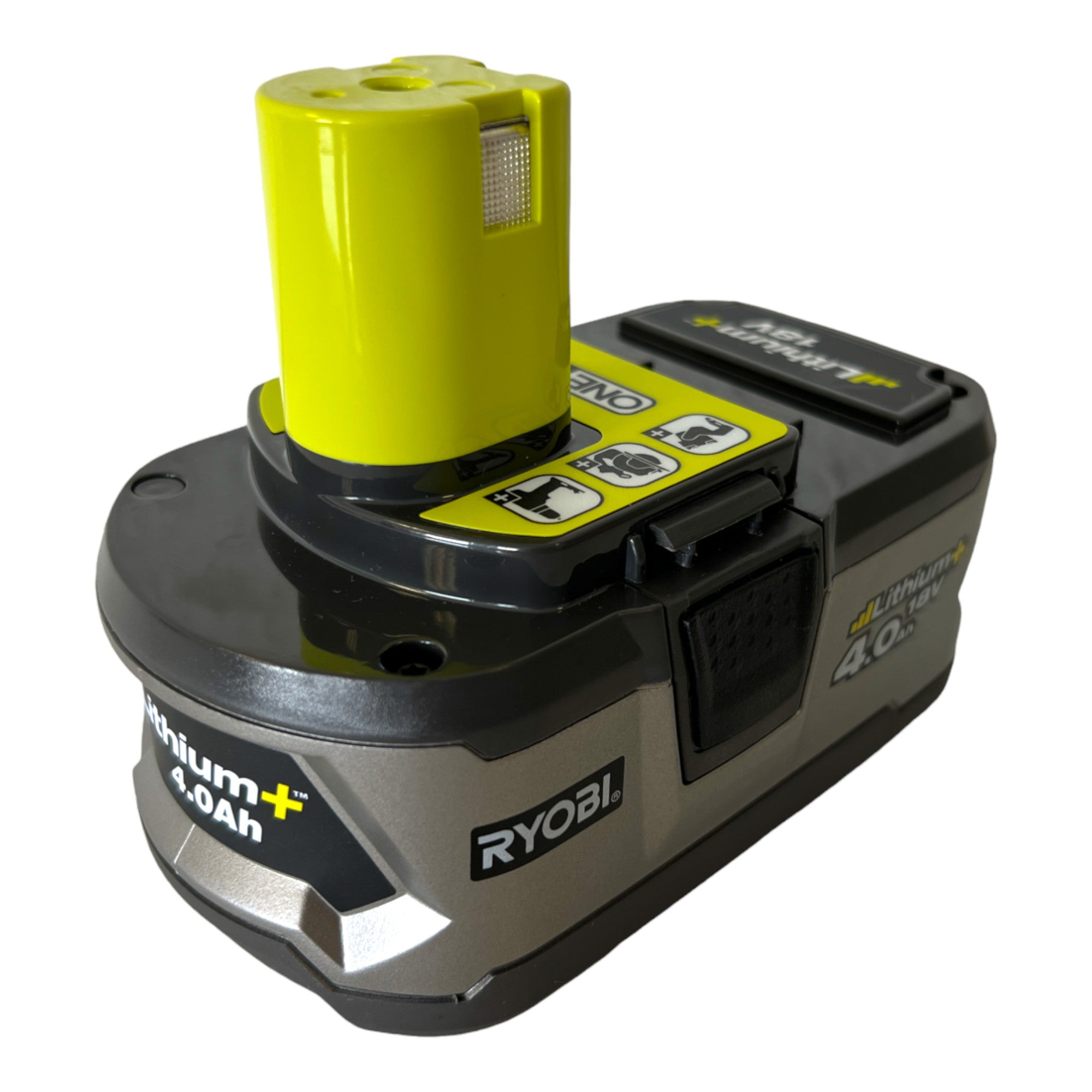 RYOBI RB18L40 Akku 18 V 4 0 Ah 4000 mAh Li Ion ONE 5133001907 mit Ladestandanzeige 0 - toolbrothers
