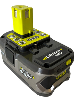 Ryobi RB18L40 Akku 18 V 4,0 Ah / 4000 mAh Li-Ion ONE+ ( 5133001907 ) mit Ladestandanzeige