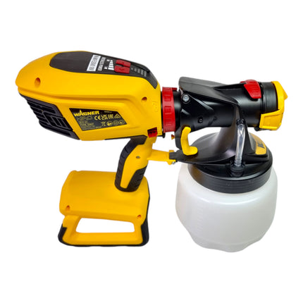 Wagner W600 FLEXiO Universal Sprayer sistema di verniciatura a batteria 18 V POWER FOR ALL Brushless ( 2420174 ) + accessori - senza batteria, senza caricabatterie