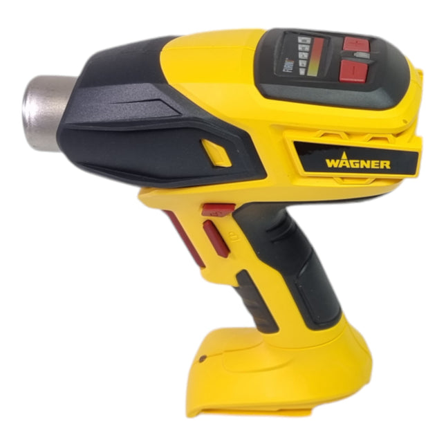 Wagner FURNO 550 pistola de calor sin cable 18 V POTENCIA PARA TODOS 300 - 610 °C ( 2420168 ) Solo + boquillas - sin batería, sin cargador