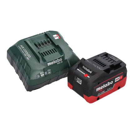 Taladro atornillador a batería Metabo BS 18 18 V 48 Nm + 1x batería LiHD 5,5 Ah + cargador + caja de puntas + bolsa