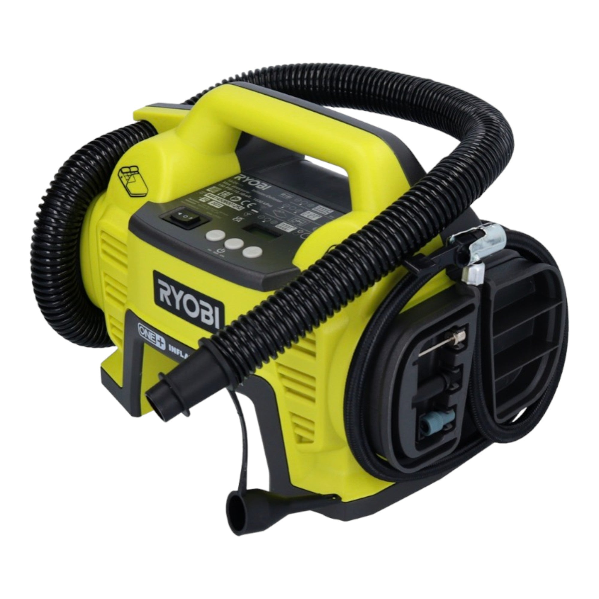 RYOBI R18I 115 Akku Kompressor 18 V 10 34 bar Druck 1x Akku 1 5 Ah Ladegeraet 1 - toolbrothers