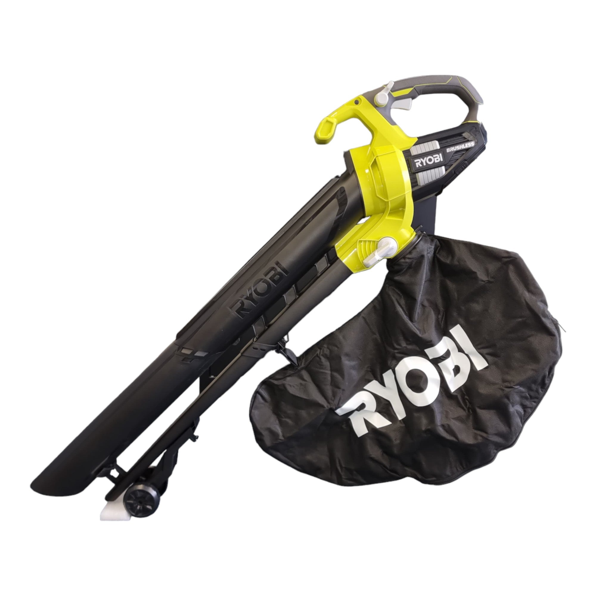 RYOBI OBV18 215 Akku Laubsauger 18 V ONE Brushless 7 56 m min 2x Akku 1 5 Ah Ladegeraet 2 - toolbrothers