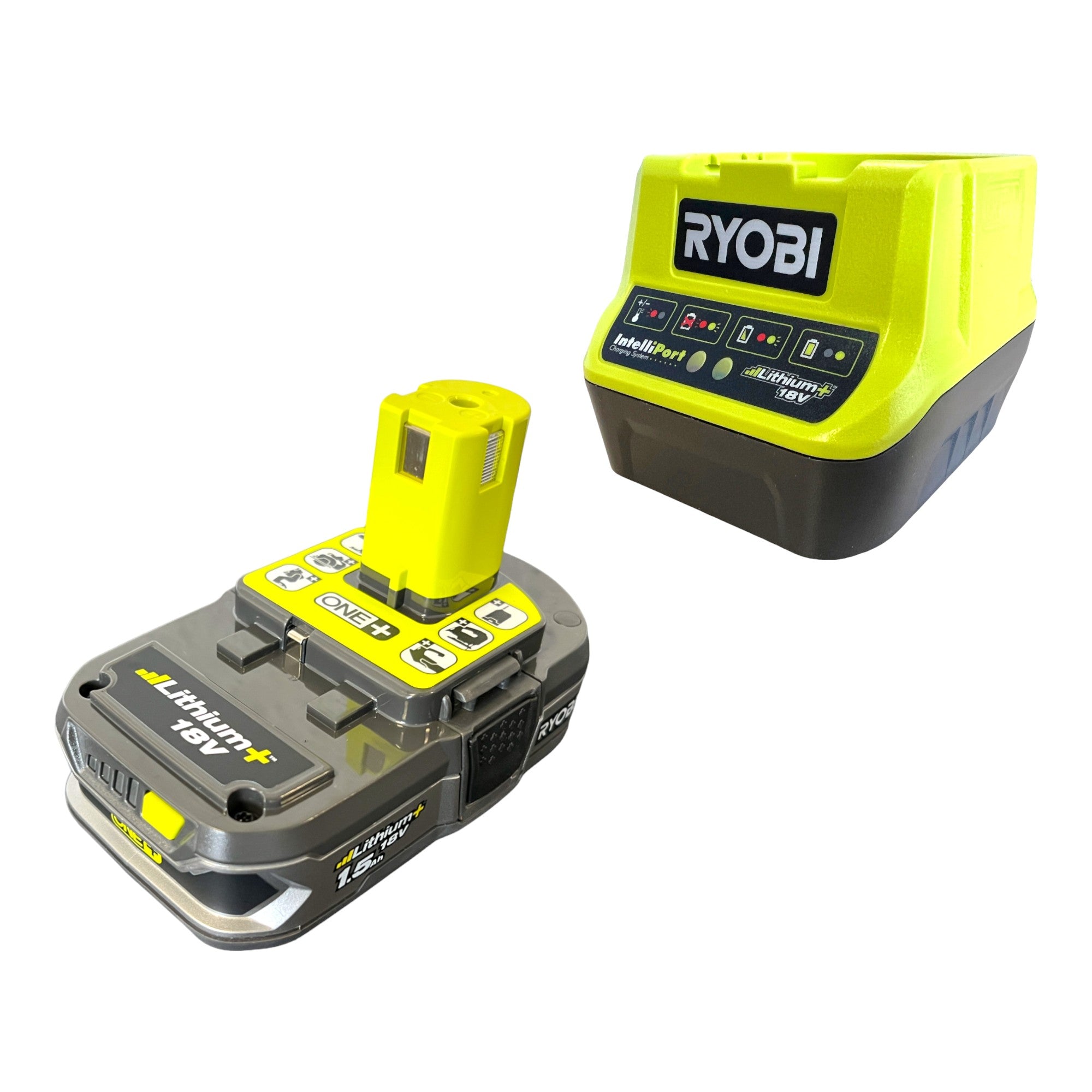 RYOBI RY18GSA 115 18 V ONE Akku Gras u Strauchschere Schnittstaerke 8 mm 1x Akku 1 5 Ah Ladegeraet 3 - toolbrothers