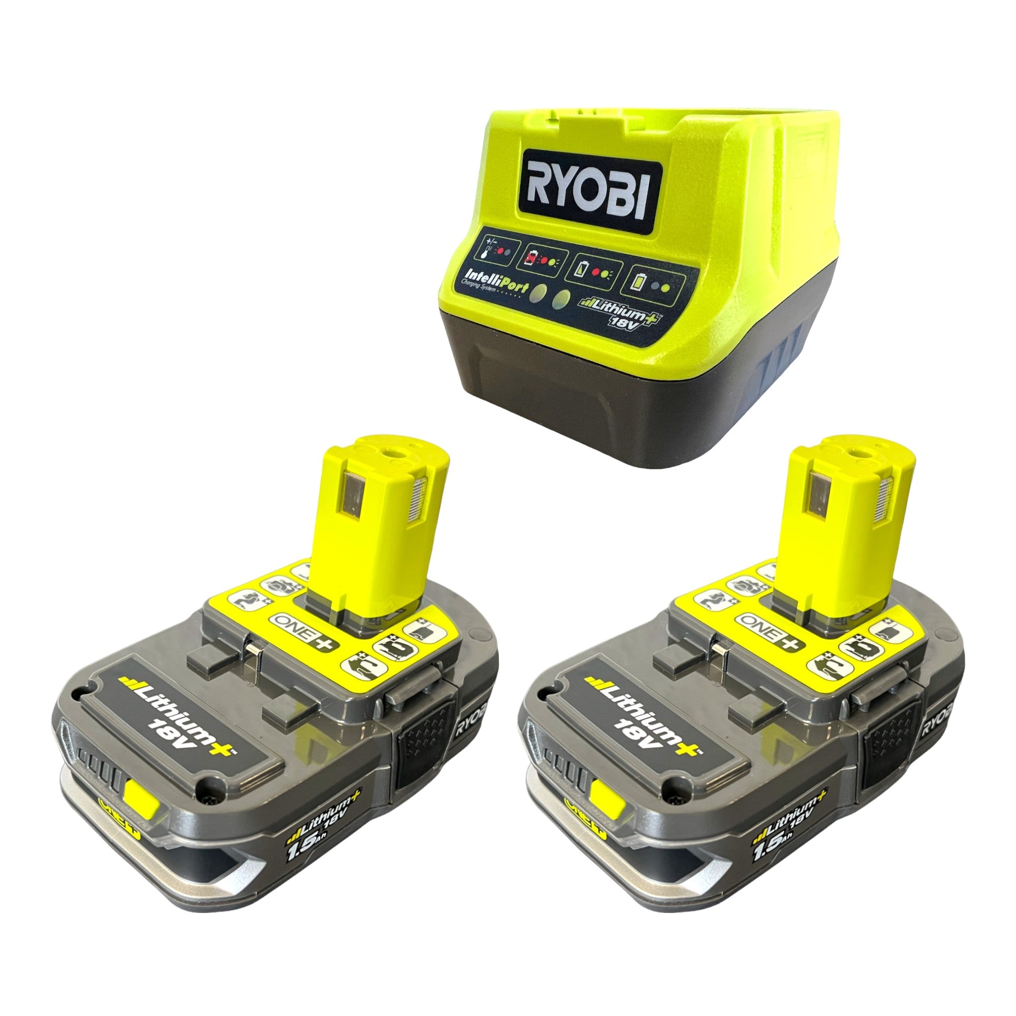 RYOBI R18CS 215 Akku Handkreissaege 18 V 165 mm 2x Akku 1 5 Ah Ladegeraet 2 - toolbrothers