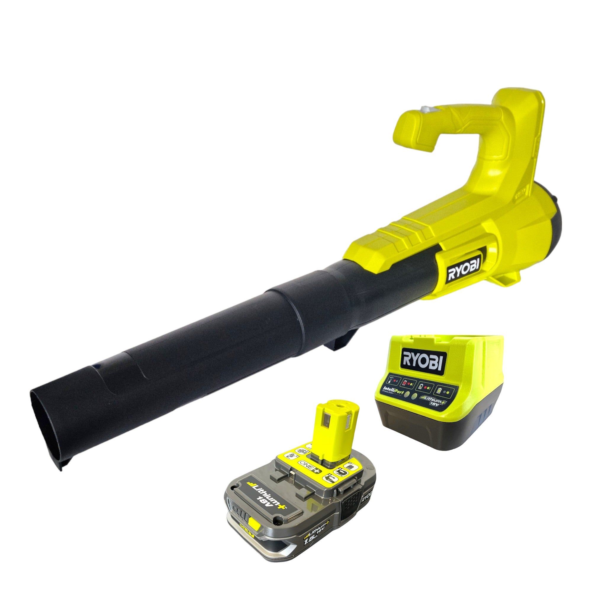 RYOBI RY18BLA 115 Akku Laubgeblaese 18 V ONE 145 km h 1x Akku 1 5 Ah Ladegeraet 0 - toolbrothers