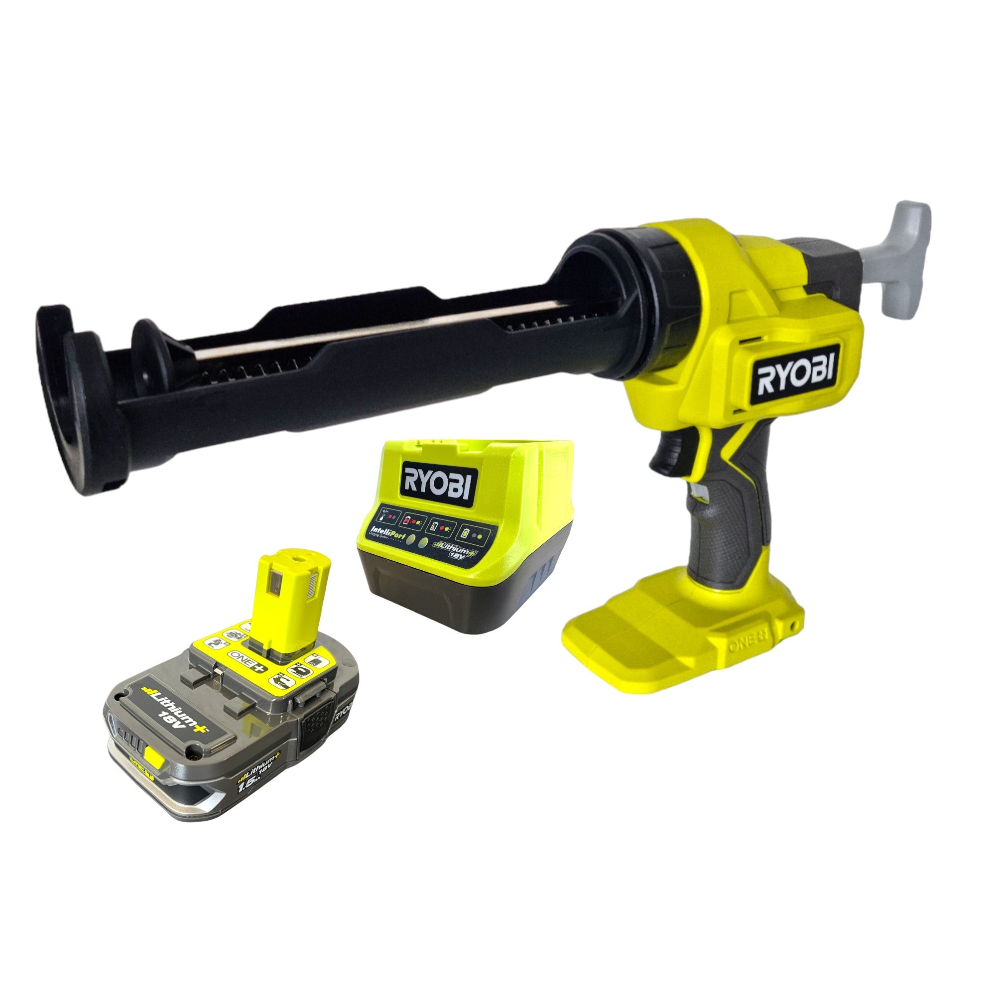 RYOBI RCG18 115 Akku Kartuschenpresse 18 V 310 ml ONE 1x Akku 1 5 Ah Ladegeraet 0 - toolbrothers