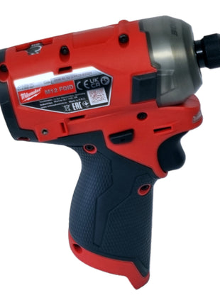 Llave de impacto inalámbrica Milwaukee M12 FQID-0 12 V 50 Nm 1/4" sin escobillas (4933464972) Solo - sin batería, sin cargador