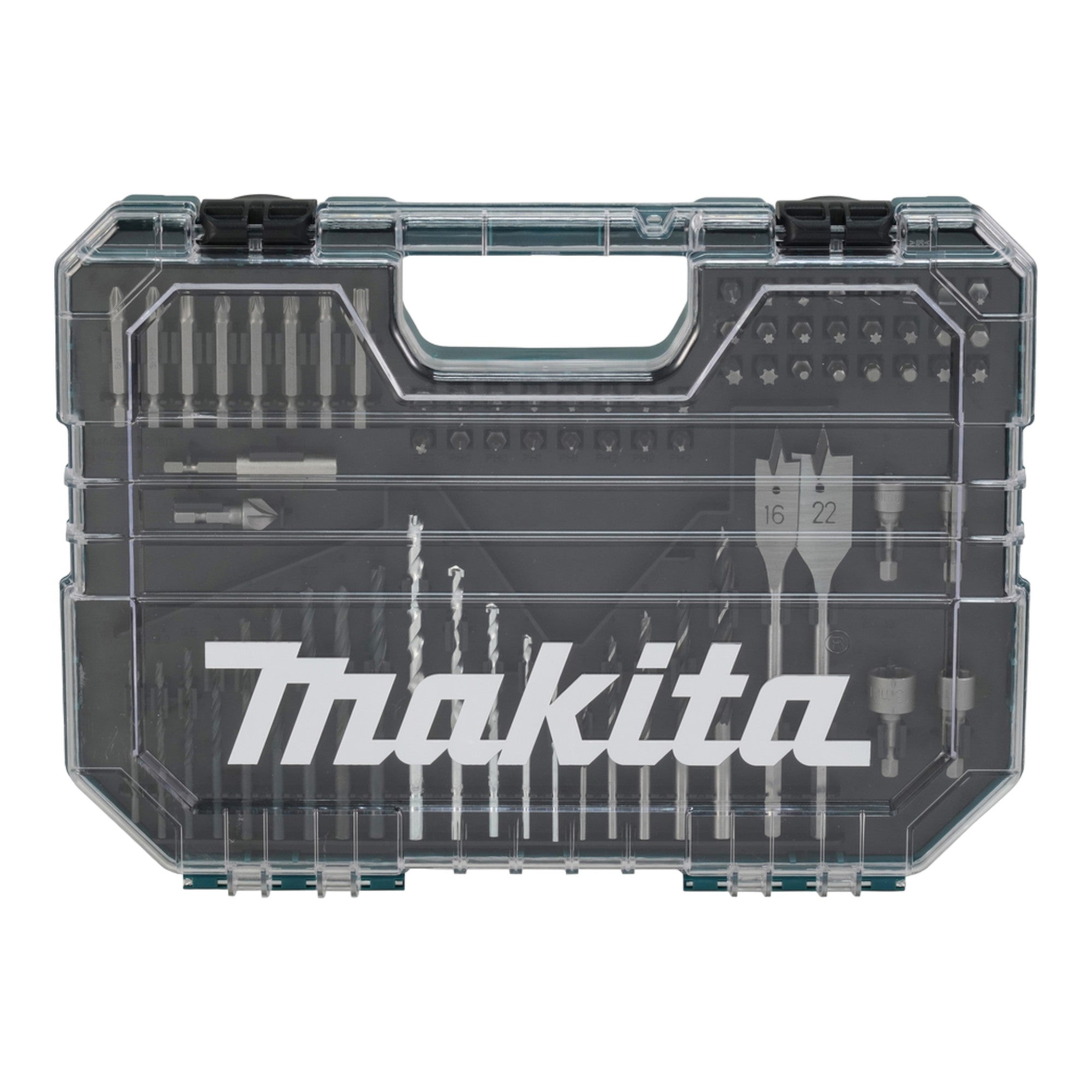 Makita Bit Bohrer Set 1 4 75 tlg im Koffer E 16988 Phillips Pozidriv Schlitz Hex Torx 0 - toolbrothers