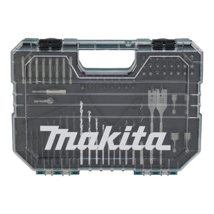 Makita Bit Bohrer Set 1/4" 75 tlg. im Koffer ( E-16988 ) Phillips / Pozidriv / Schlitz / Hex / Torx