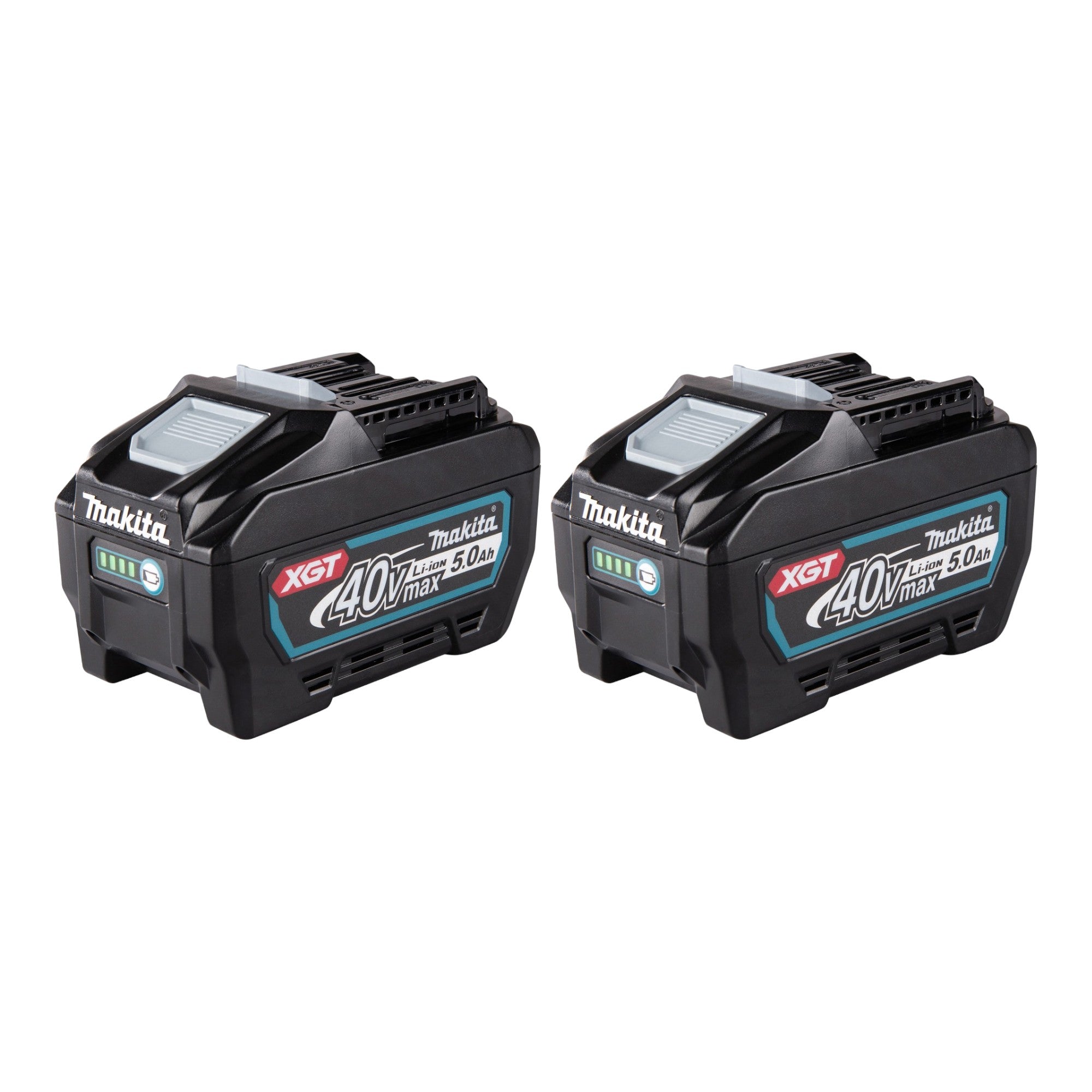 Makita 2x BL 4050 F Akku 40 V max 5 0 Ah 5000 mAh Li Ion XGT 2x 191L47 8 IP64 mit Ladestandanzeige 0 - toolbrothers