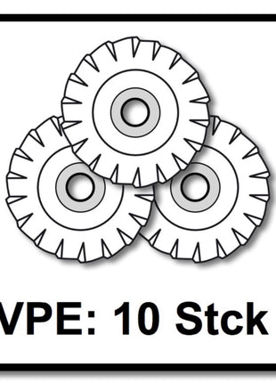 Fein WSG 17-125 PS 1700W Winkelschleifer 125mm + Schnellspannmutter Fixtec + 10x Fächerscheiben - Toolbrothers