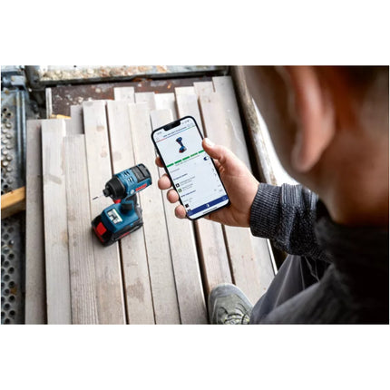 Bosch GDR 18V-220 C Profesjonalny akumulatorowy klucz udarowy 18 V 220 Nm bezszczotkowy + L-BOXX ( 06019L6001 ) - bez akumulatora, bez ładowarki