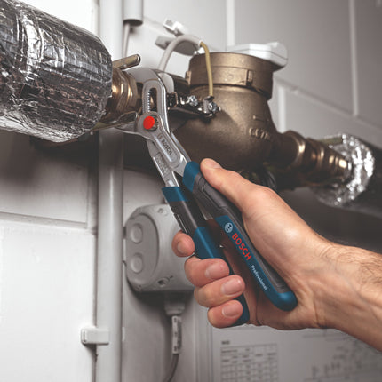 Szczypce do pomp wody sanitarnej Bosch 250 mm Professional ( 1600A02W3N ) wykonane ze stali chromowo-wanadowej