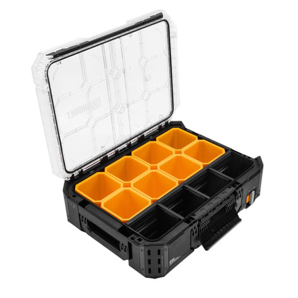 Toughbuilt StackTech TB B1 O 30 Organizer 53 x 40 x 18 cm 8x Inlay 4x Trennwand 3 - toolbrothers