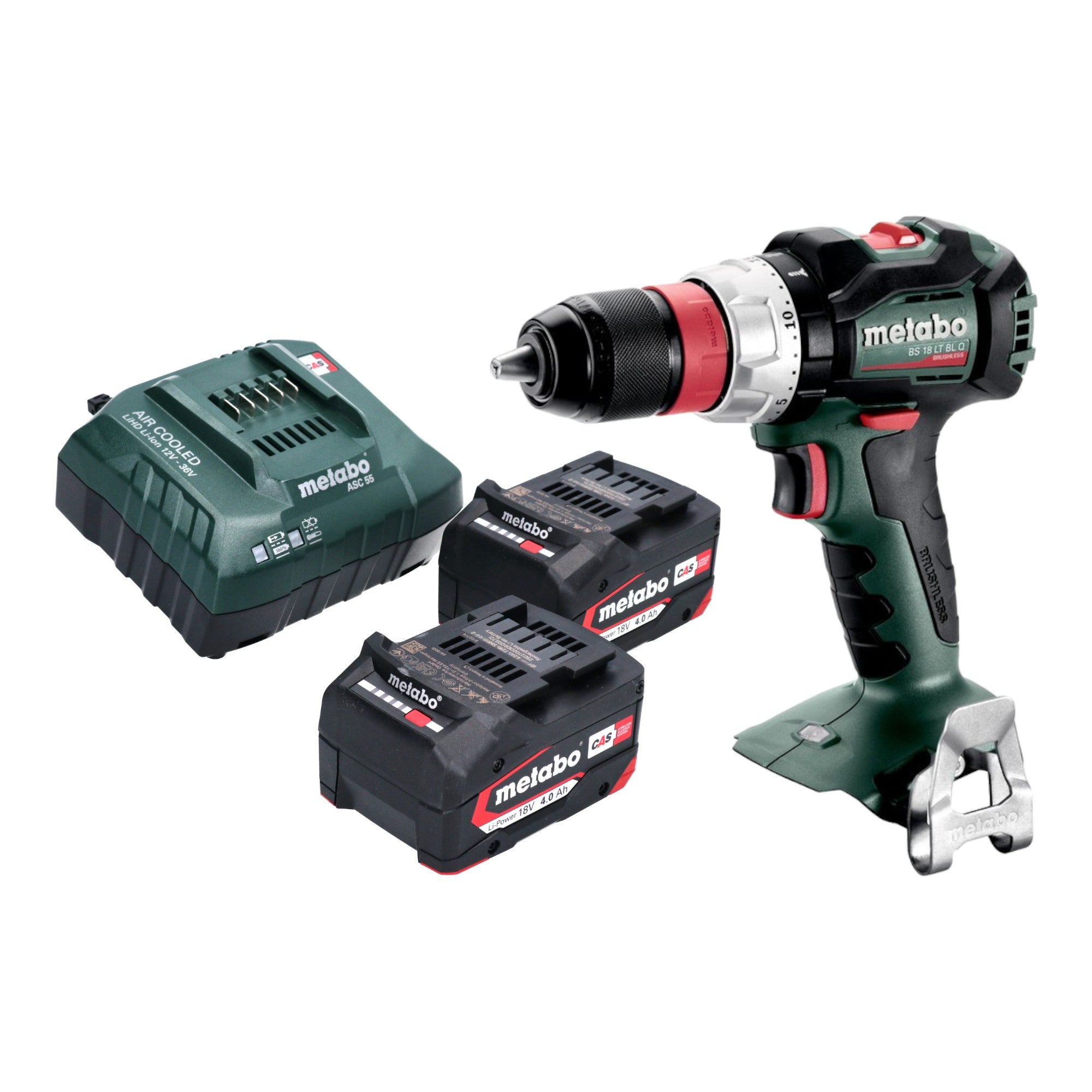 Metabo BS 18 LT BL Q Akku Bohrschrauber 18 V 75 Nm Brushless 2x Akku 4 0 Ah Ladegeraet 0 - toolbrothers