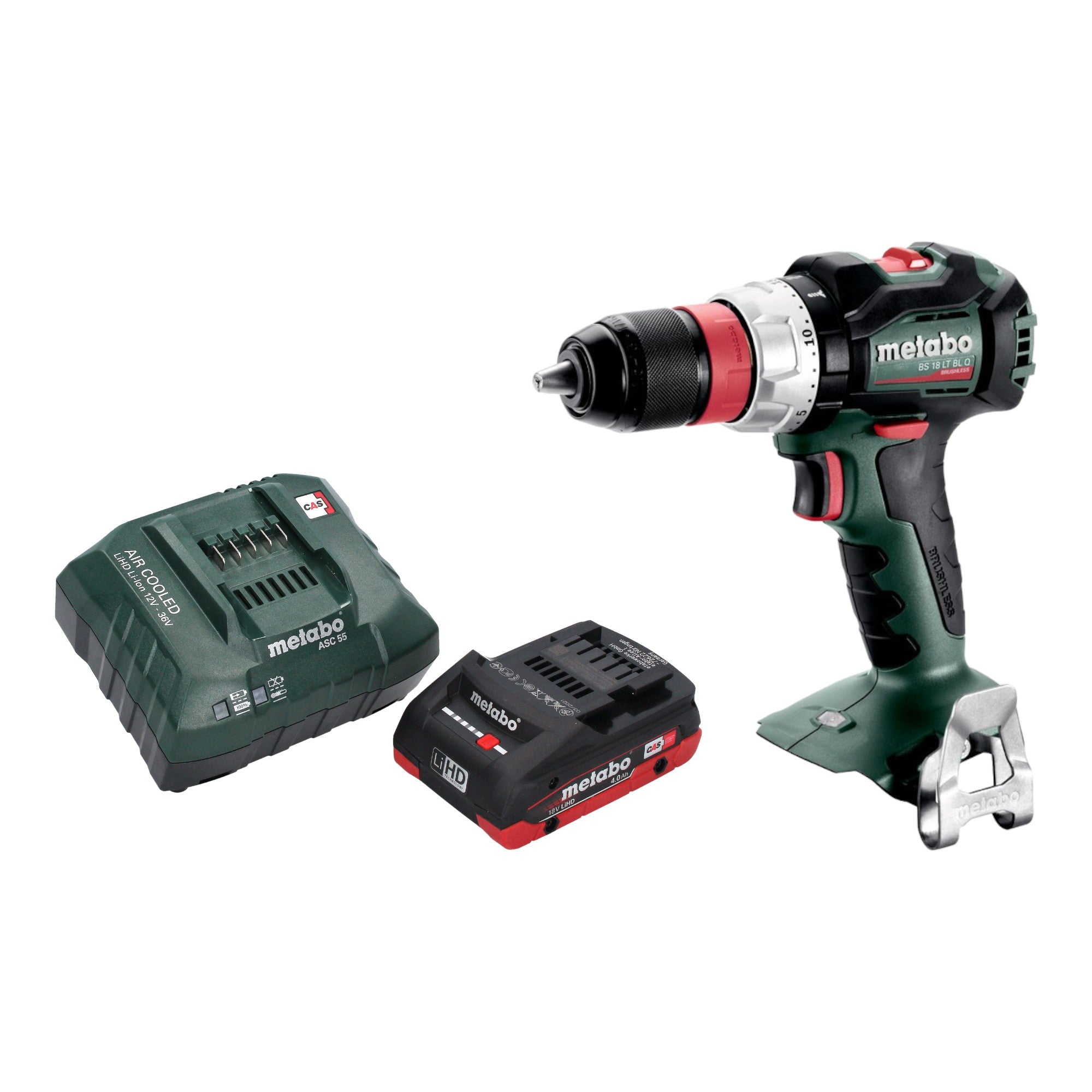 Metabo BS 18 LT BL Q Akku Bohrschrauber 18 V 75 Nm Brushless 1x LiHD Akku 4 0 Ah Ladegeraet 0 - toolbrothers