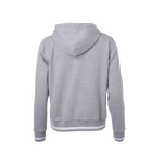 La sudadera con capucha L-BOXX en gris y blanco (hombres/talla XXL): deportiva y cómoda